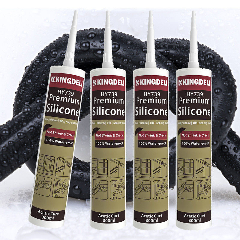 ছাদ নির্মাণের জন্য এসিটিক ওয়ান কম্পোনেন্ট কম গন্ধযুক্ত দ্রুত শুকনো সিলিকন সিল্যান্ট কিনুন